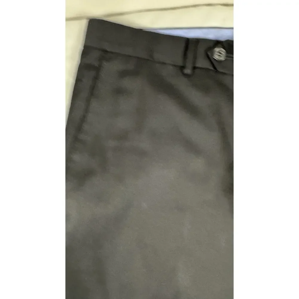 Samuelsohn Dress Pants Flat Front Wool Blend Men’s 34x30 Black Career